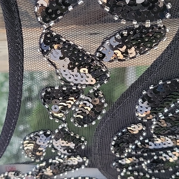 Beautiful Gatsby Style Sequin Formal Dress Womens Size - Picture 12 of 17